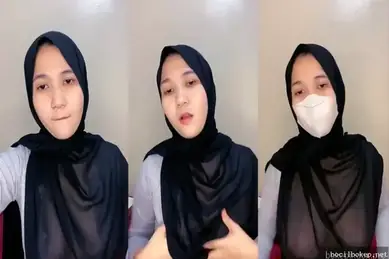 Cewek cantik belajar masturbasi sambil live